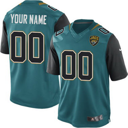 Custom J.Jaguars 2013 Green Limited Jersey Stitched American Football Jerseys - Main View