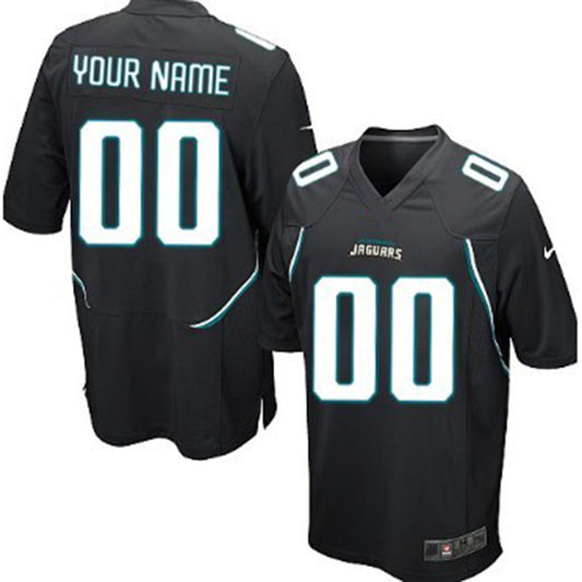 Custom J.Jaguars Black Limited Jersey Stitched American Football Jerseys - Main View