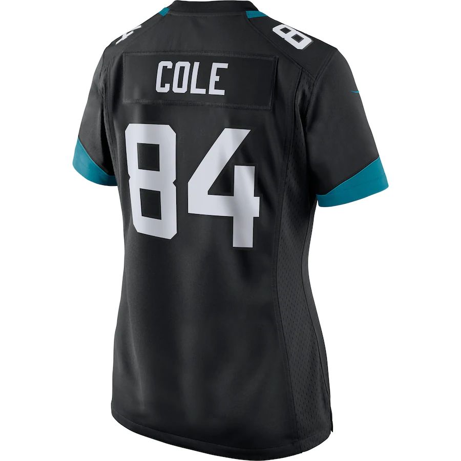 J.Jaguars #84 Keelan Cole Black Player Game Jersey Stitched American Football Jerseys - Main View