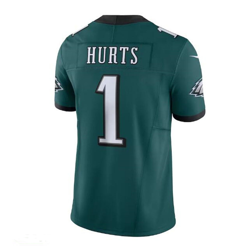 P.Eagles #1 Jalen Hurts Vapor F.U.S.E. Limited Jersey - Green Stitched American Football Jerseys - Main View