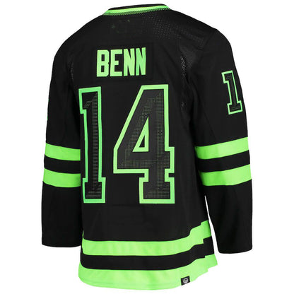 D.Stars #14 Jamie Benn Alternate Captain Patch Primegreen Authentic Pro Player Jersey Stitched American Hockey Jerseys - Main View