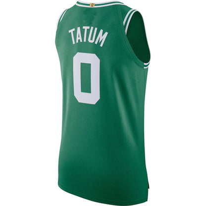 B.Celtics #0 Jayson Tatum 2020-21 Authentic Jersey Icon Edition Kelly Green Stitched American Basketball Jersey - Main View