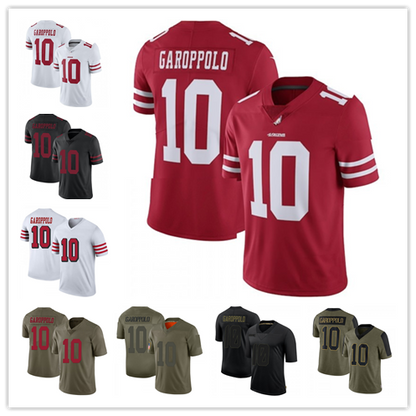 Men's #10 Jimmy Garoppolo SF.49ers Limited Stitched Jerseys - Main View
