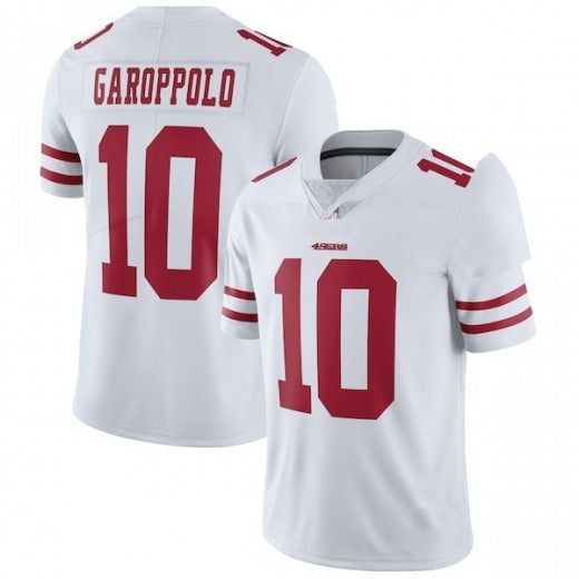 Men's #10 Jimmy Garoppolo SF.49ers Limited Stitched Jerseys view 2
