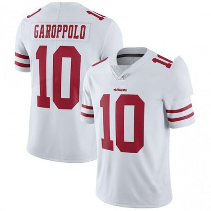 Men's #10 Jimmy Garoppolo SF.49ers Limited Stitched Jerseys view 2