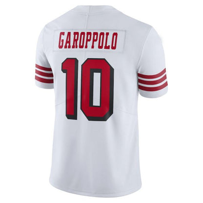 Men's #10 Jimmy Garoppolo SF.49ers Limited Stitched Jerseys view 4
