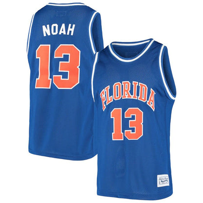 F.Gators #13 Joakim Noah Original Retro Brand Alumni Basketball Jersey Royal Stitched American College Jerseys - Main View