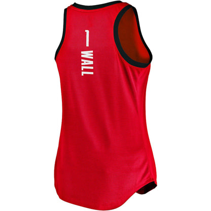 H.Rockets #1 John Wall Fanatics Branded 2020-21 Fast Break Tank Jersey Icon Edition Red Stitched American Basketball Jersey - Main View