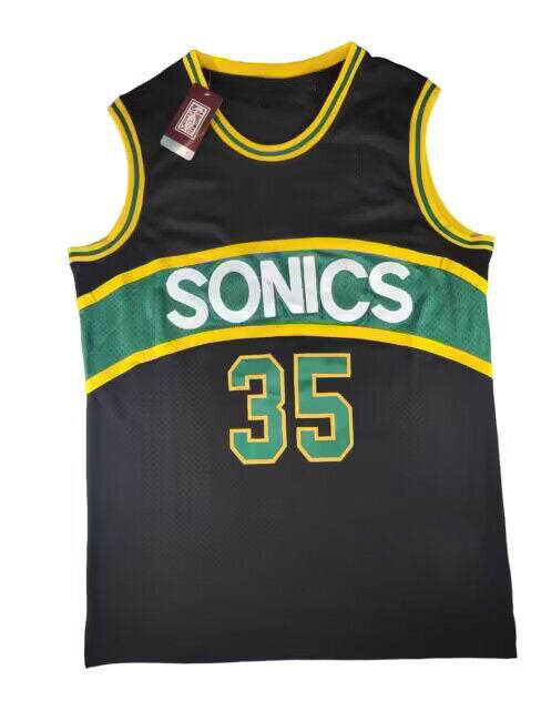 S.Supersonics #35 Kevin Durant 07-08 Concept Stitched Jersey - Main View