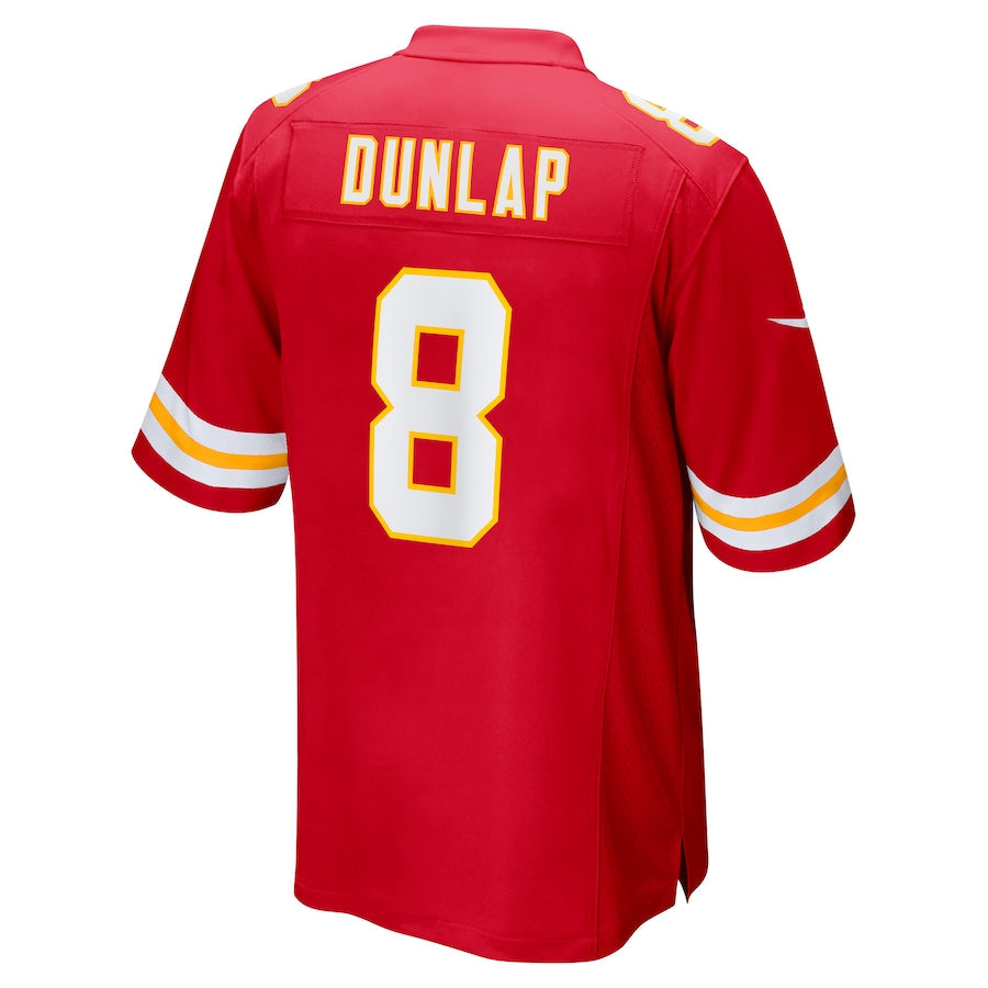 KC.Chiefs #8 Carlos Dunlap Red Home Game Player Jersey Stitched American Football Jerseys - Main View