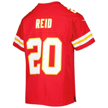 KC.Chiefs #20 Justin Reid  Red Game Jersey Stitched American Football Jerseys - Main View