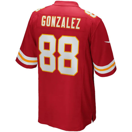 KC.Chiefs #88 Tony Gonzalez  Red Game Retired Player Jersey Stitched American Football Jerseys - Main View