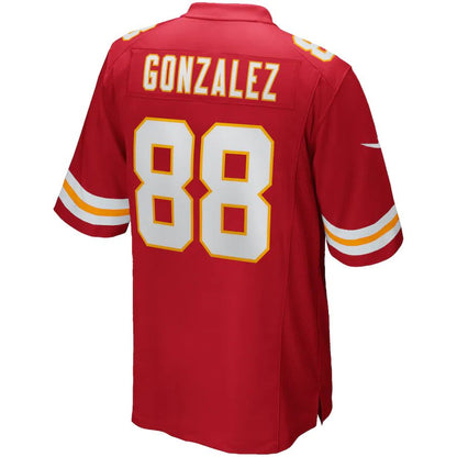 KC.Chiefs #88 Tony Gonzalez Red Game Retired Player Jersey Stitched American Football Jerseys - Main View