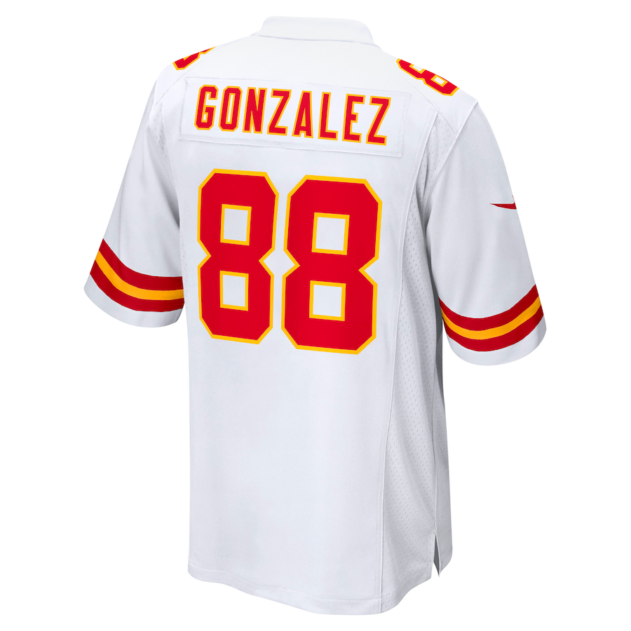 KC.Chiefs #88 Tony Gonzalez White Retired Player Game Jersey Stitched American Football Jerseys - Main View