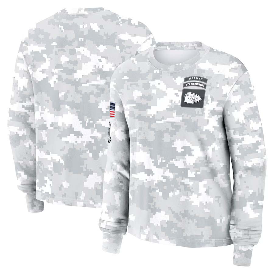 KC.Chiefs 2024 Salute To Service Club Pullover Cheap sale Birthday and Christmas gifts Stitched American Football Jerseys - Main View