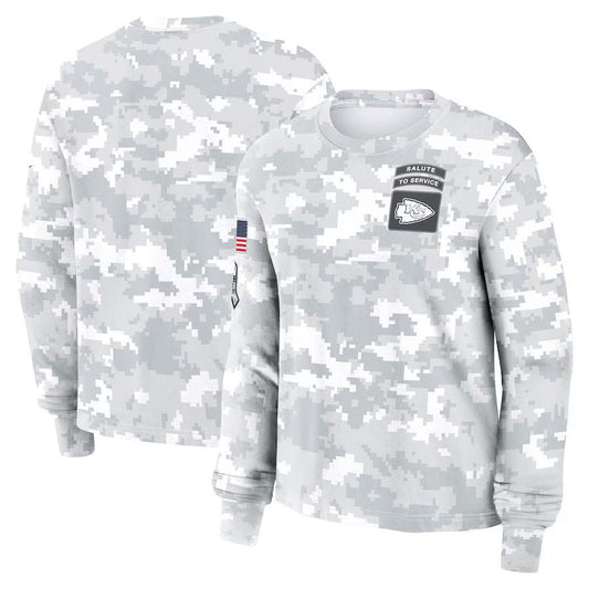 KC.Chiefs 2024 Salute To Service Club Pullover Cheap sale Birthday and Christmas gifts Stitched American Football Jerseys - Main View