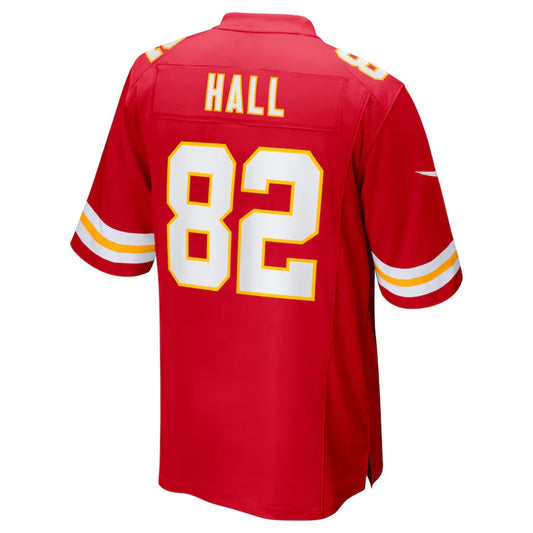 KC.Chiefs #82 Dante Hall Retired Player Game Jersey - Red American Football Jerseys - Main View
