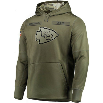KC.Chiefs 2024 Salute To Service Club Pullover Hoodie Cheap sale Birthday and Christmas gifts Stitched American Football Jerseys - Main View