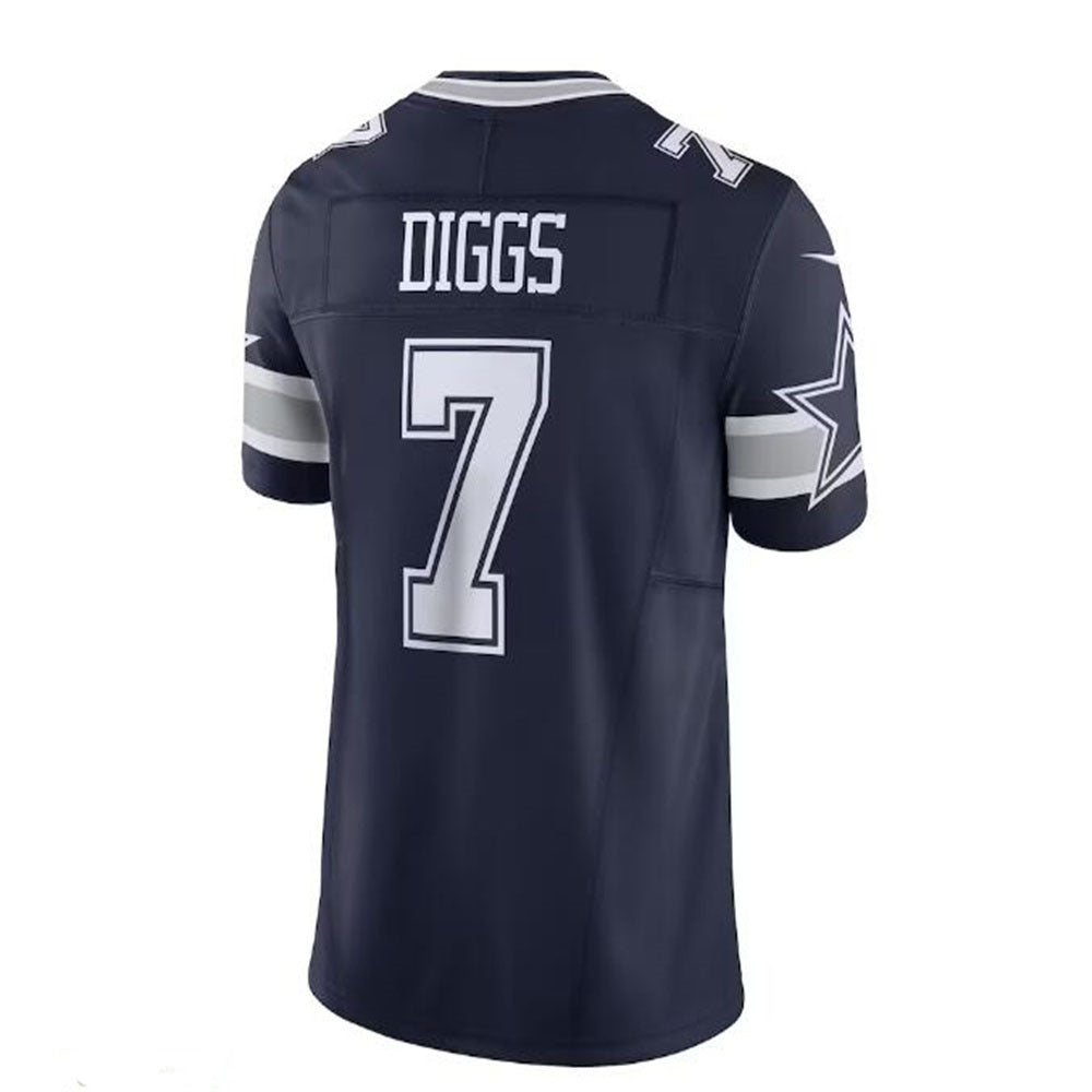 D.Cowboys #7 Trevon Diggs Navy Vapor F.U.S.E. Limited Jersey Stitched American Football Jerseys - Main View