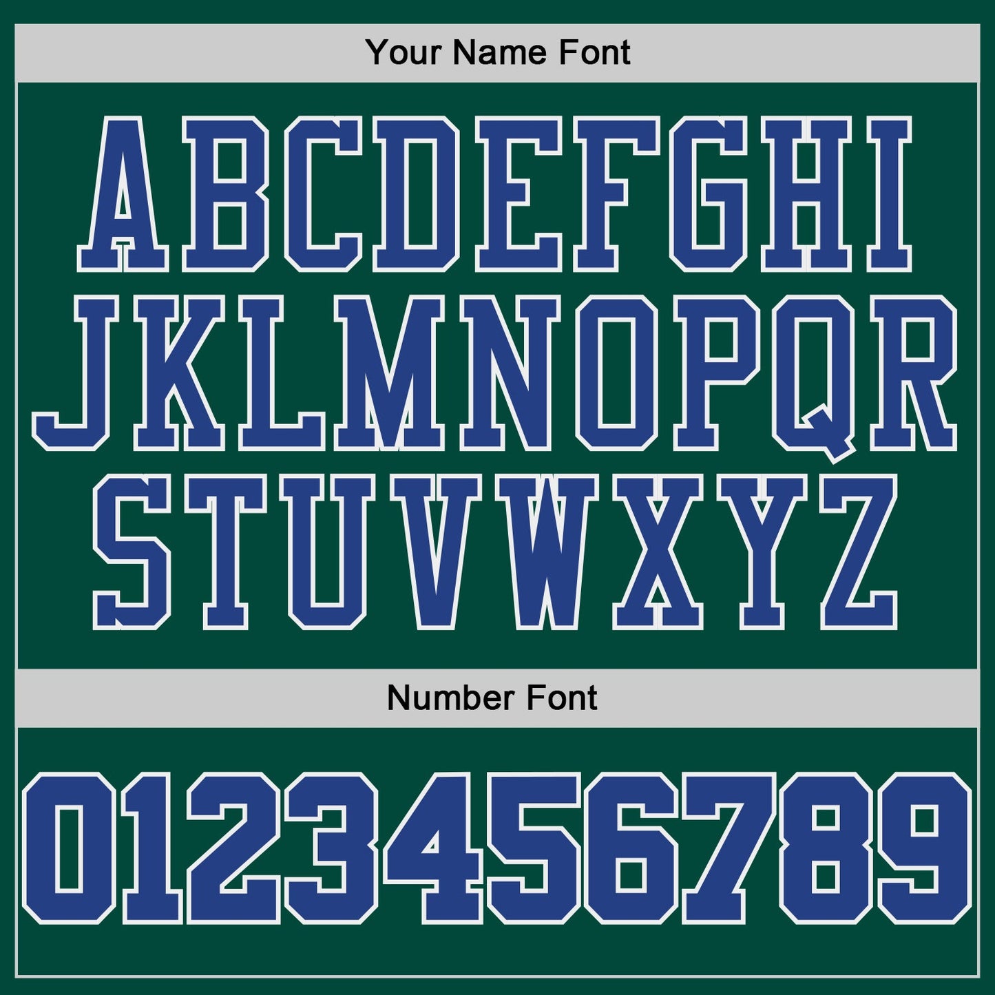 Custom Kelly Green Royal-White Authentic Throwback Basketball Jersey view 4