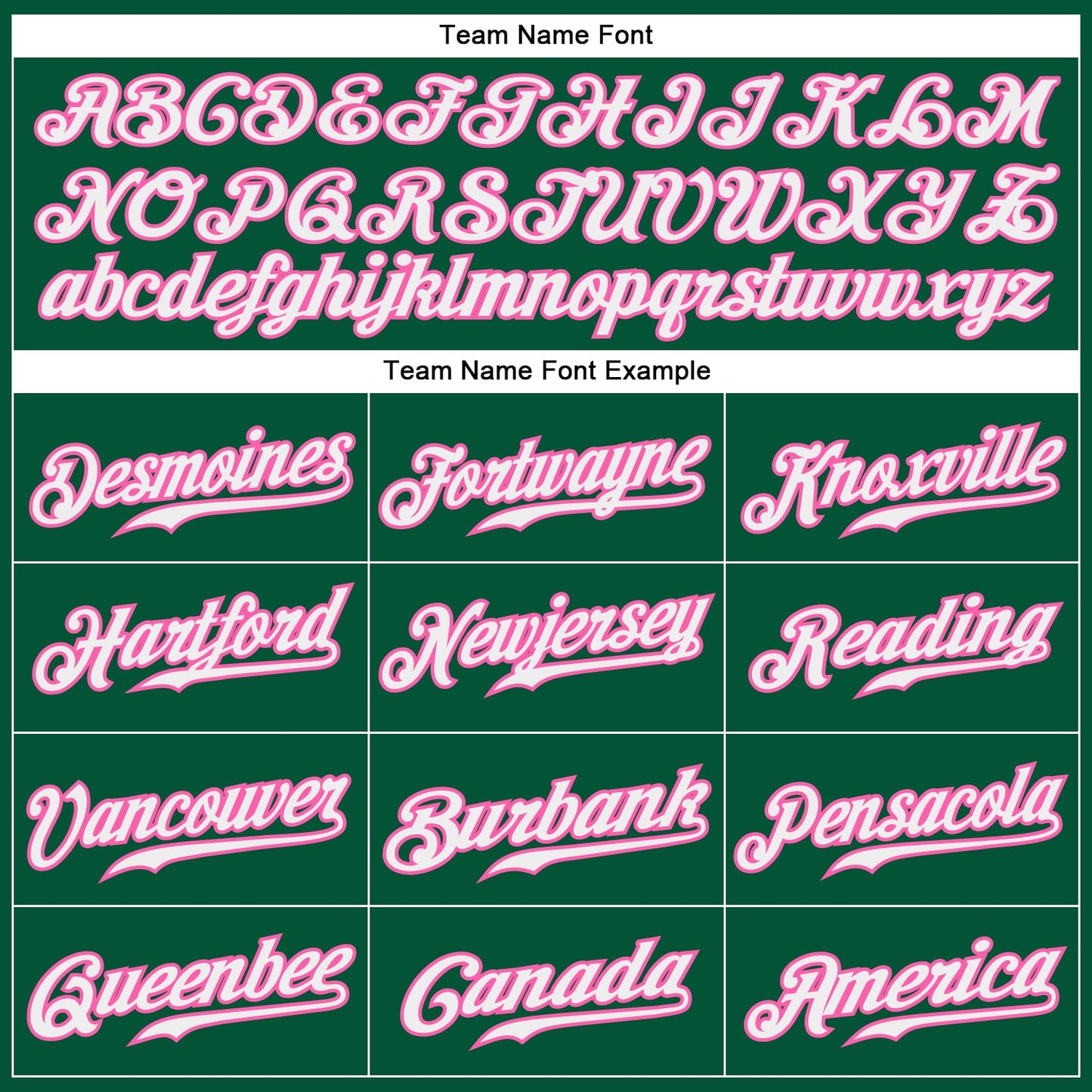 Custom Kelly Green White-Pink Authentic Baseball Jersey view 4