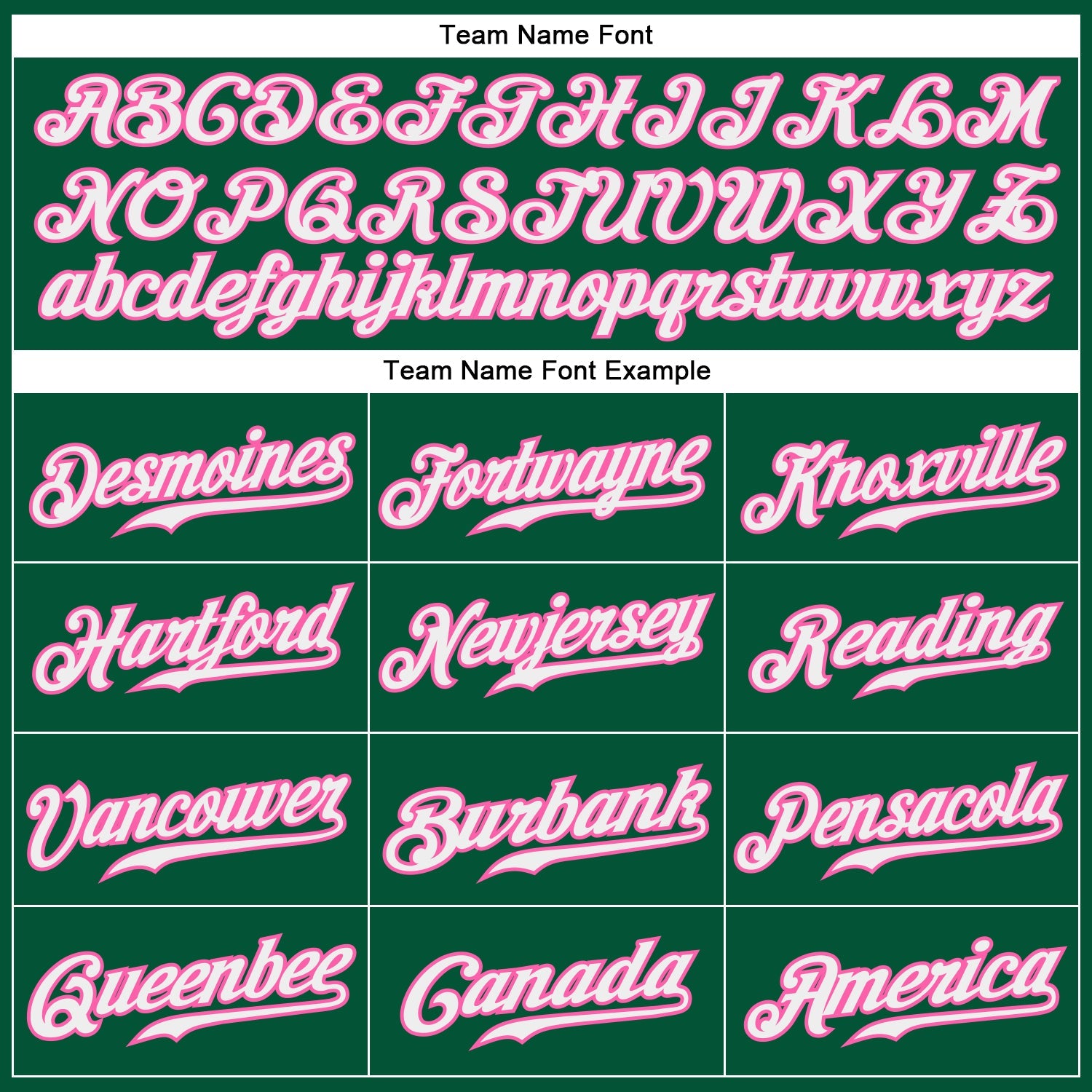 Custom Kelly Green White-Pink Authentic Baseball Jersey view 4