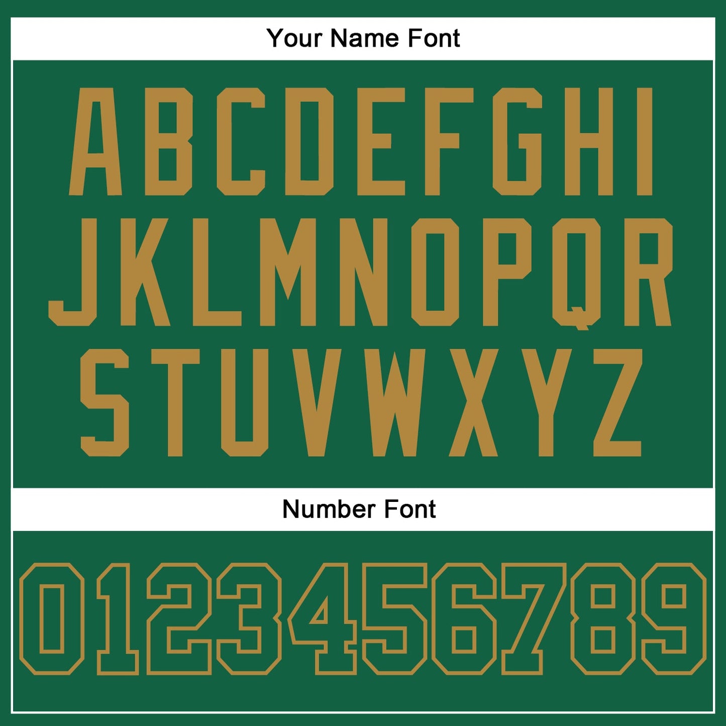 Custom Kelly Green Kelly Green-Old Gold Authentic Baseball Jersey view 4