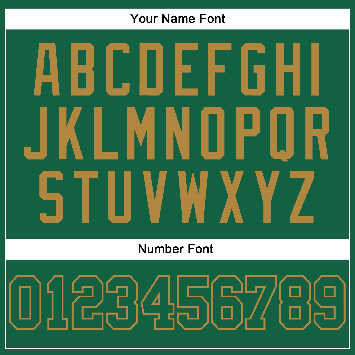 Custom Kelly Green Kelly Green-Old Gold Authentic Baseball Jersey view 4