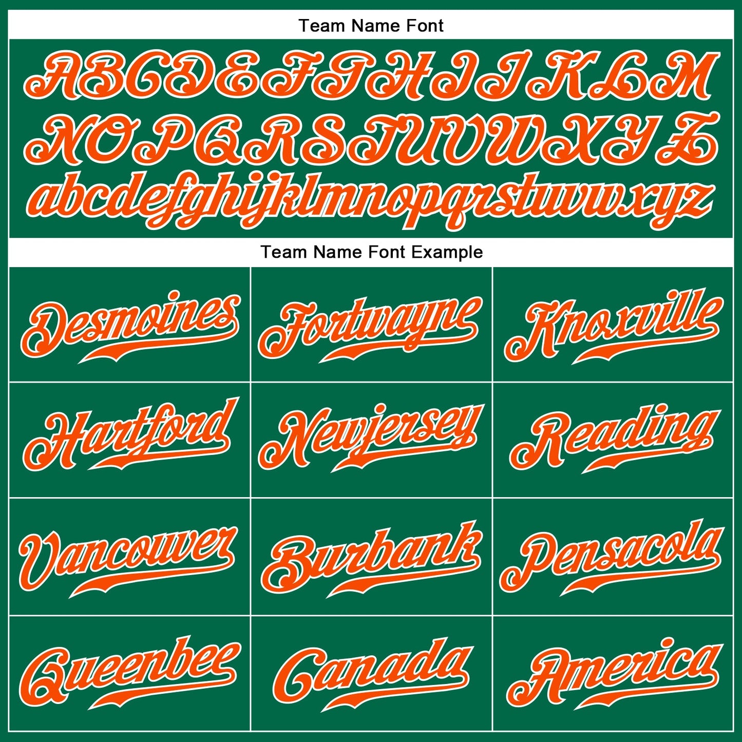 Custom Kelly Green Orange-White Authentic Sleeveless Baseball Jersey view 3