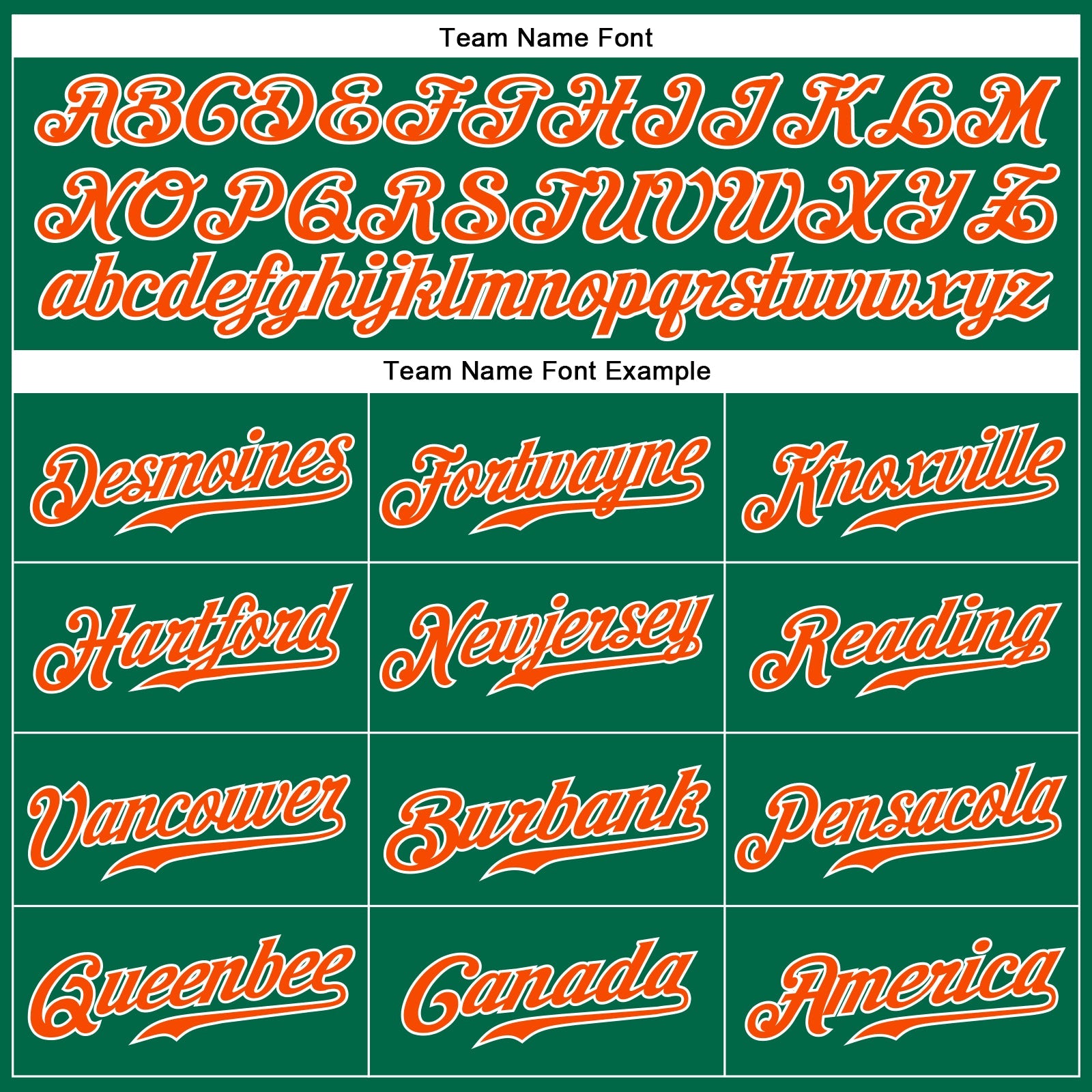 Custom Kelly Green Orange-White Authentic Sleeveless Baseball Jersey view 3
