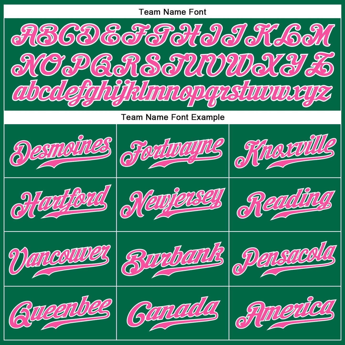 Custom Kelly Green Pink-White Authentic Sleeveless Baseball Jersey view 3