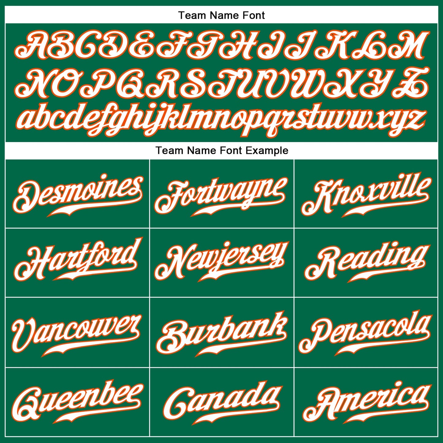 Custom Kelly Green White-Orange Authentic Sleeveless Baseball Jersey view 3