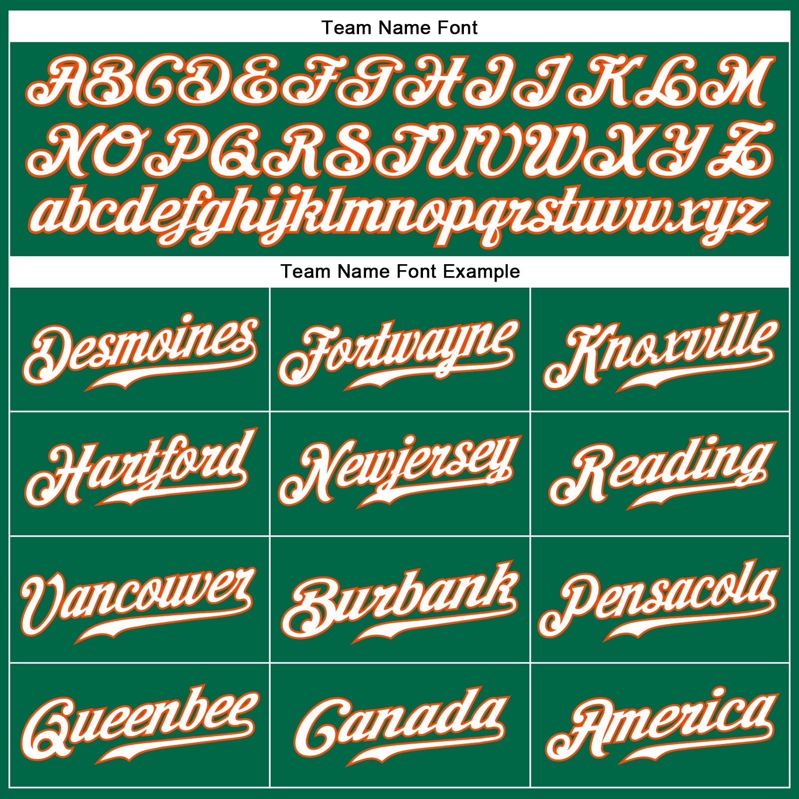 Custom Kelly Green White-Orange Authentic Sleeveless Baseball Jersey view 3