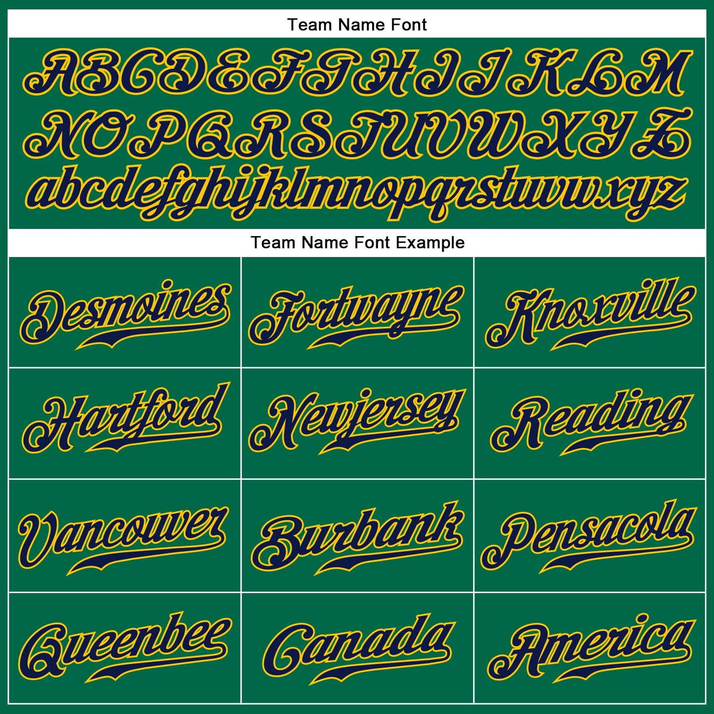 Custom Kelly Green Navy-Gold Authentic Sleeveless Baseball Jersey view 3