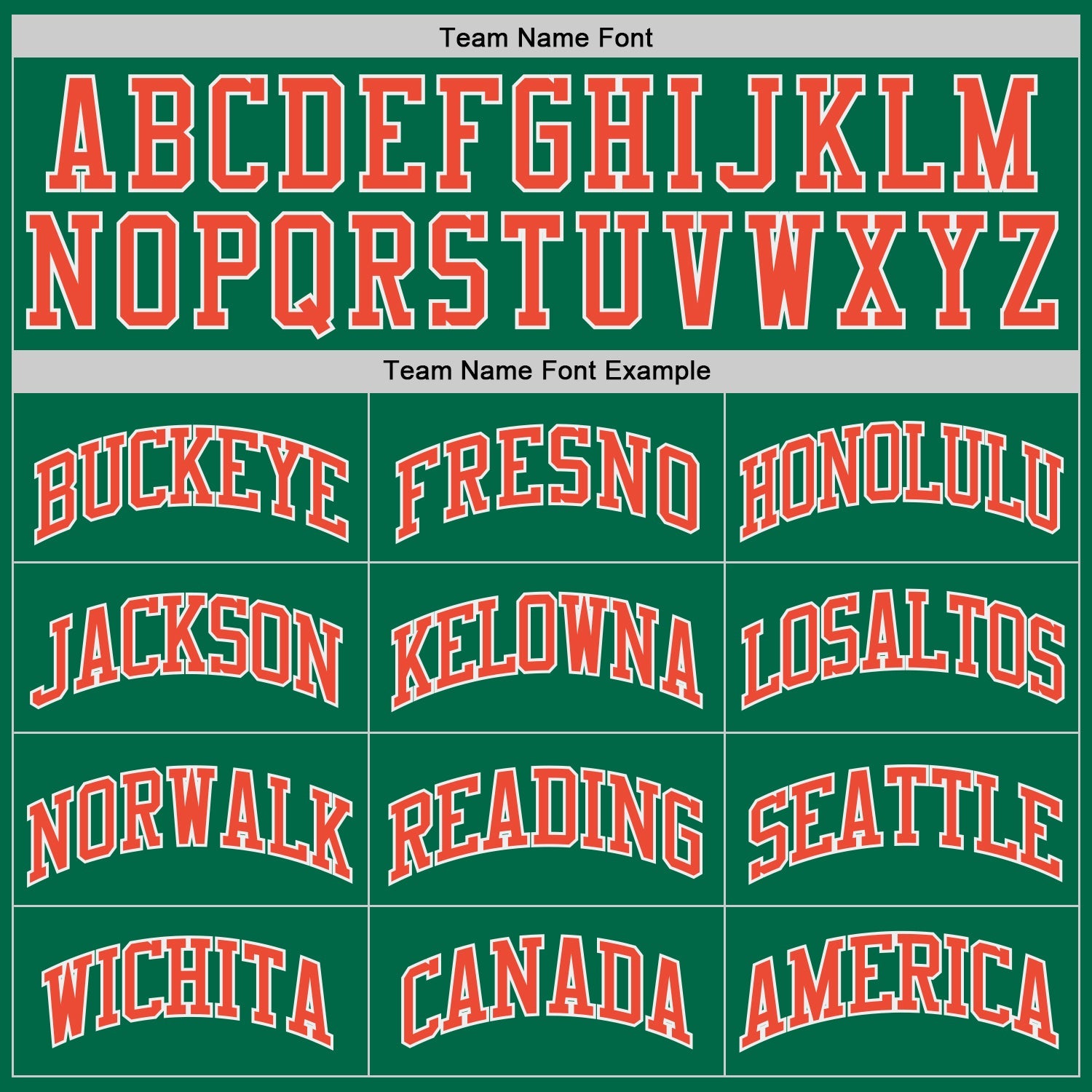 Custom Kelly Green Orange-White Authentic Throwback Basketball Jersey view 4