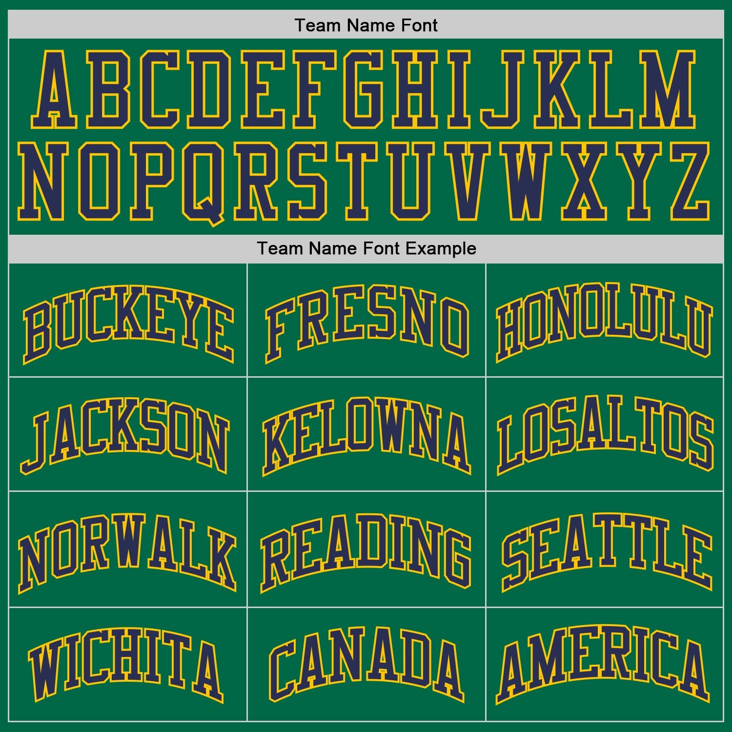 Custom Kelly Green Navy-Gold Authentic Throwback Basketball Jersey view 4