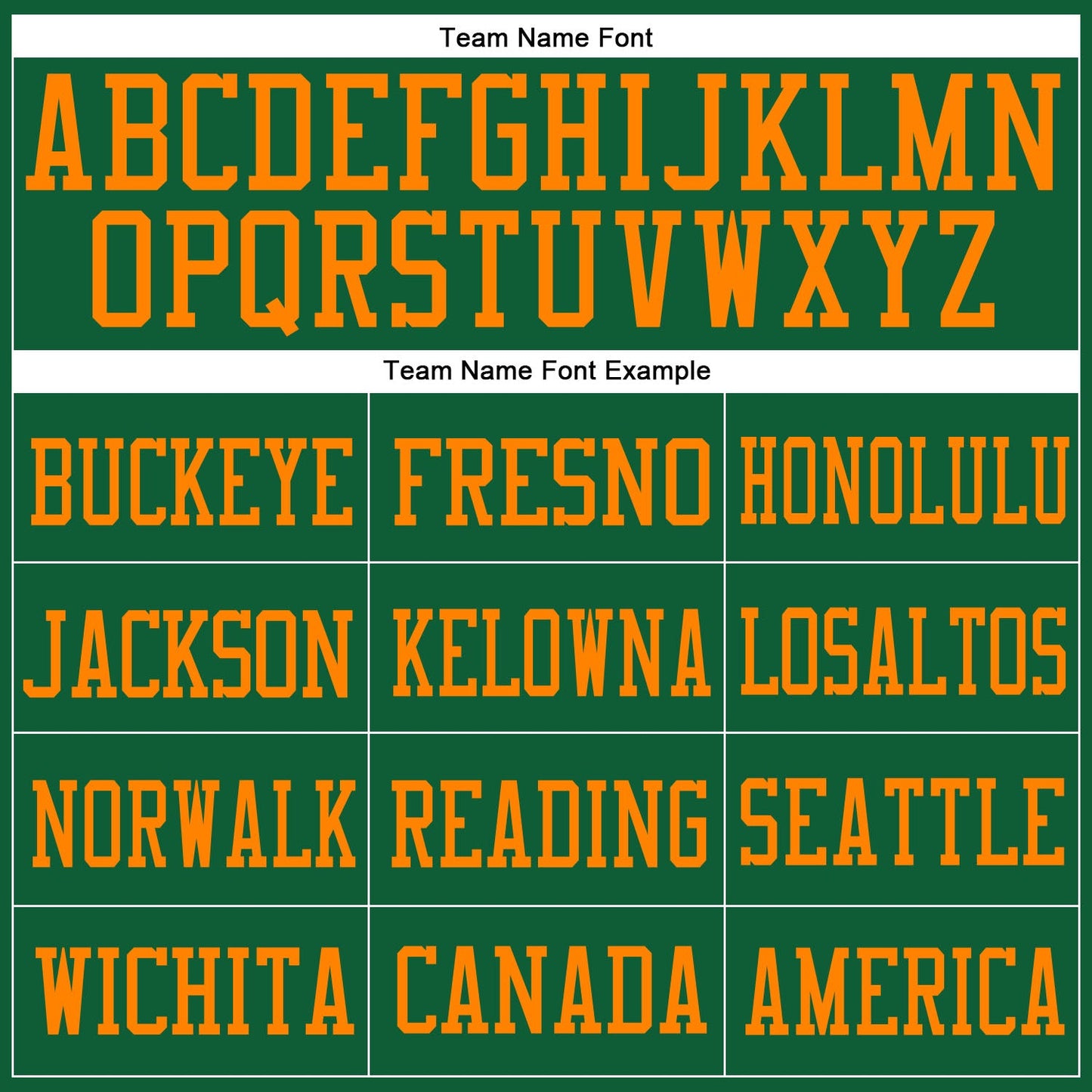 Custom Kelly Green Bay Orange Mesh Authentic Football Jersey view 3