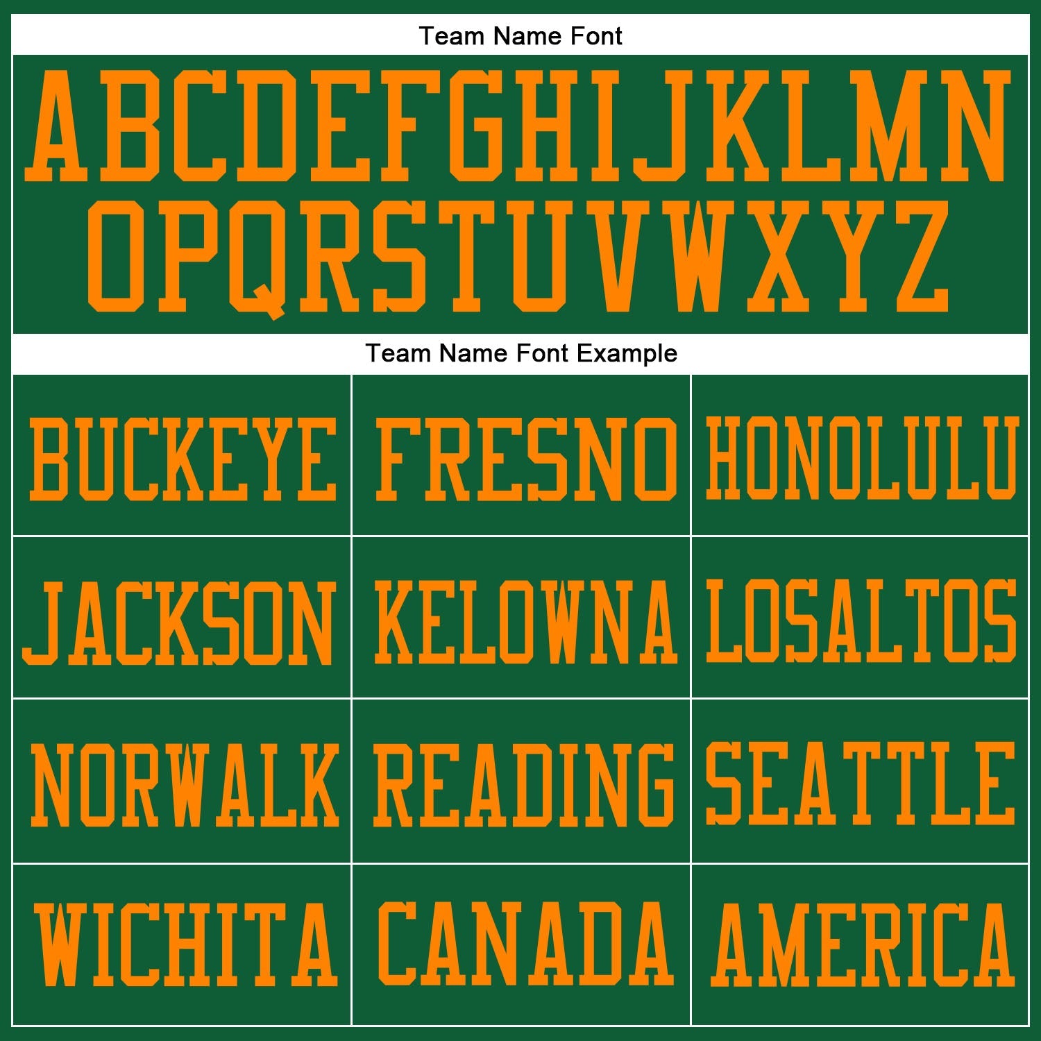 Custom Kelly Green Bay Orange Mesh Authentic Football Jersey view 3