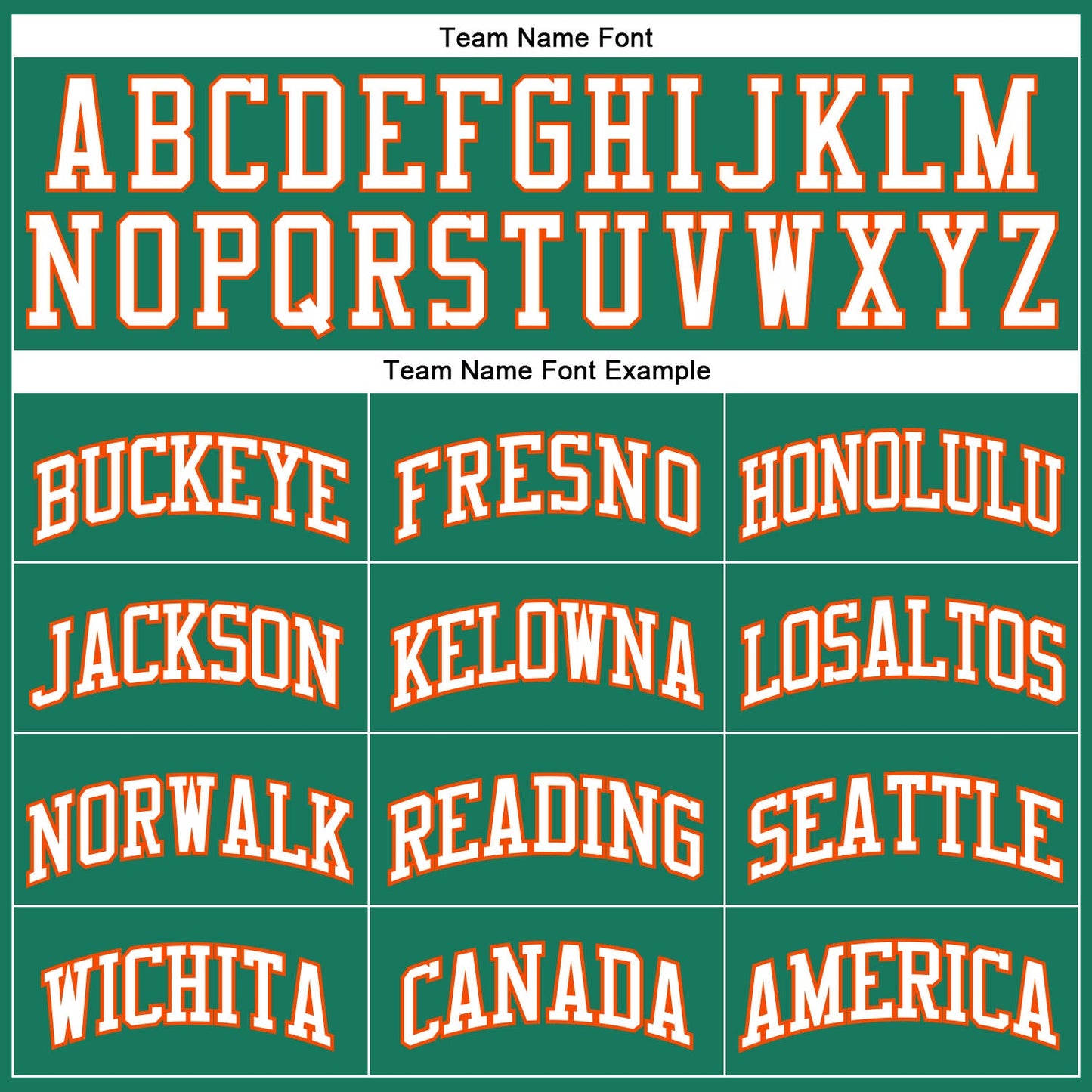 Custom Kelly Green White-Orange Authentic Throwback Basketball Jersey view 3