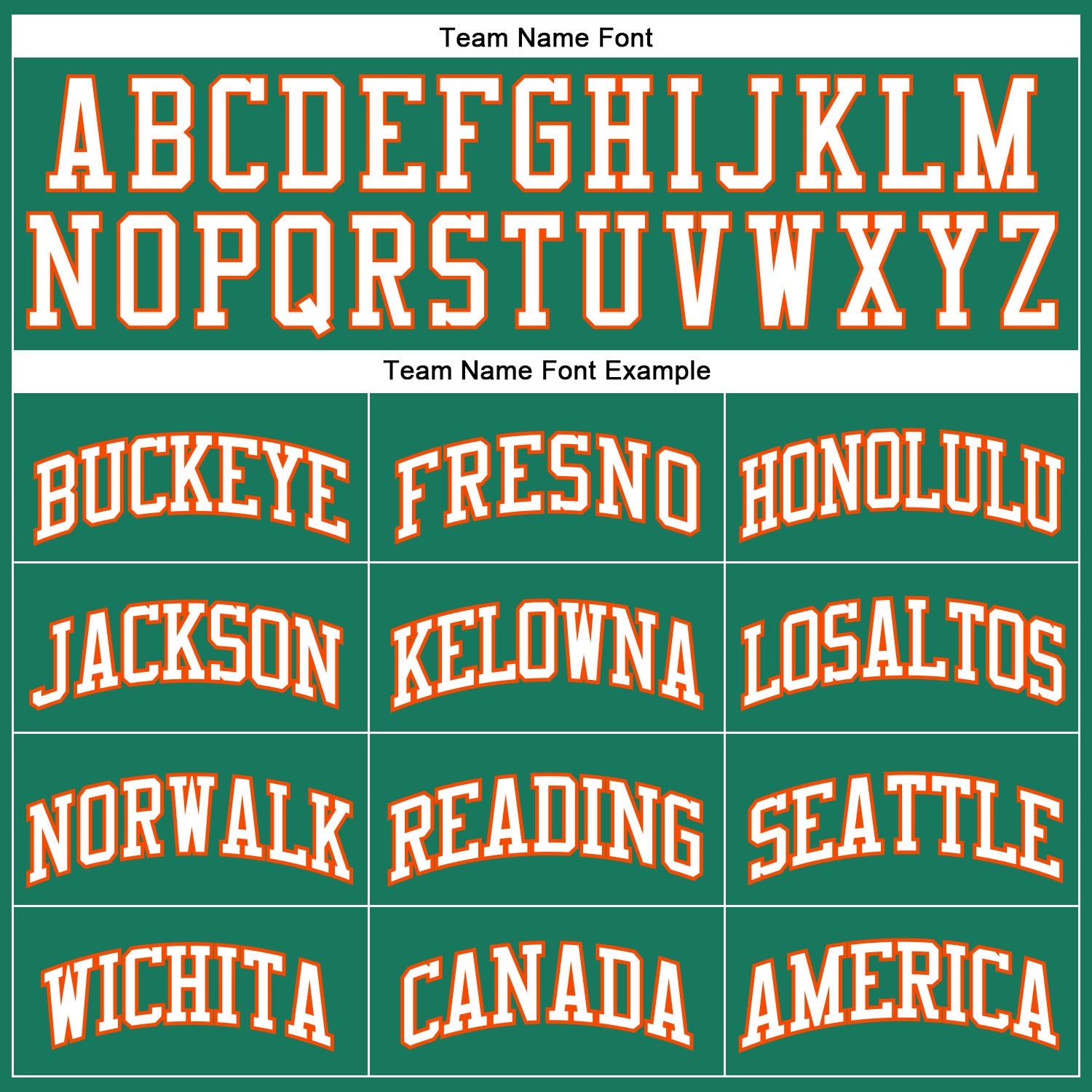 Custom Kelly Green White-Orange Authentic Throwback Basketball Jersey view 3