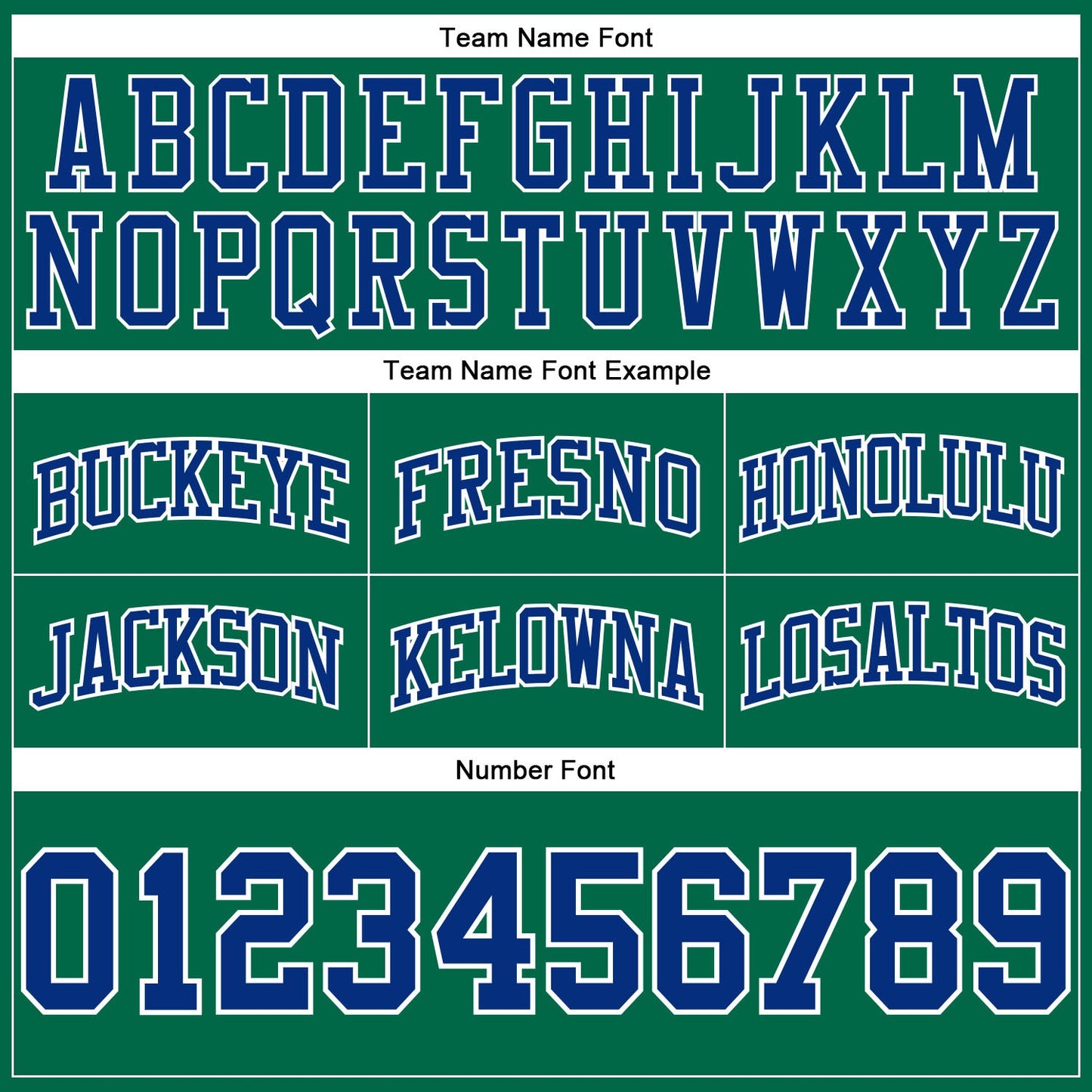 Custom Kelly Green Royal-White Authentic Throwback Basketball Shorts view 3