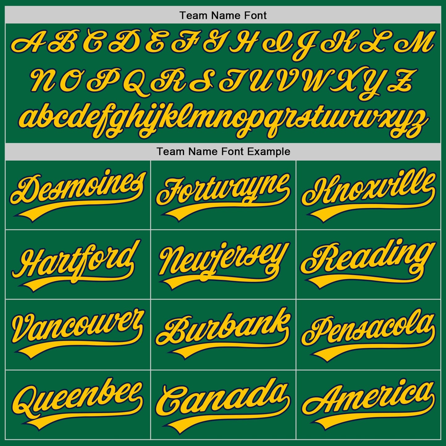 Custom Kelly Green Navy-Gold Authentic Baseball Jersey view 4