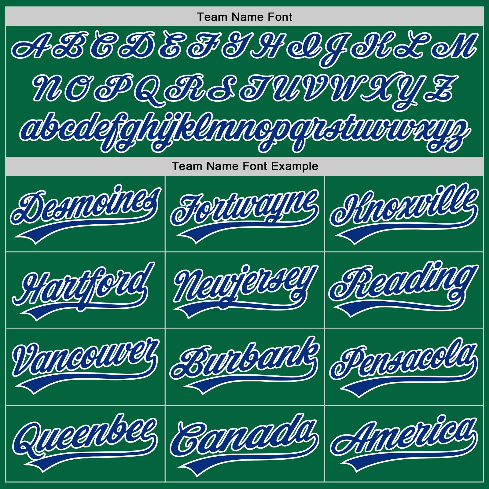 Custom Kelly Green Royal-White Authentic Baseball Jersey view 4