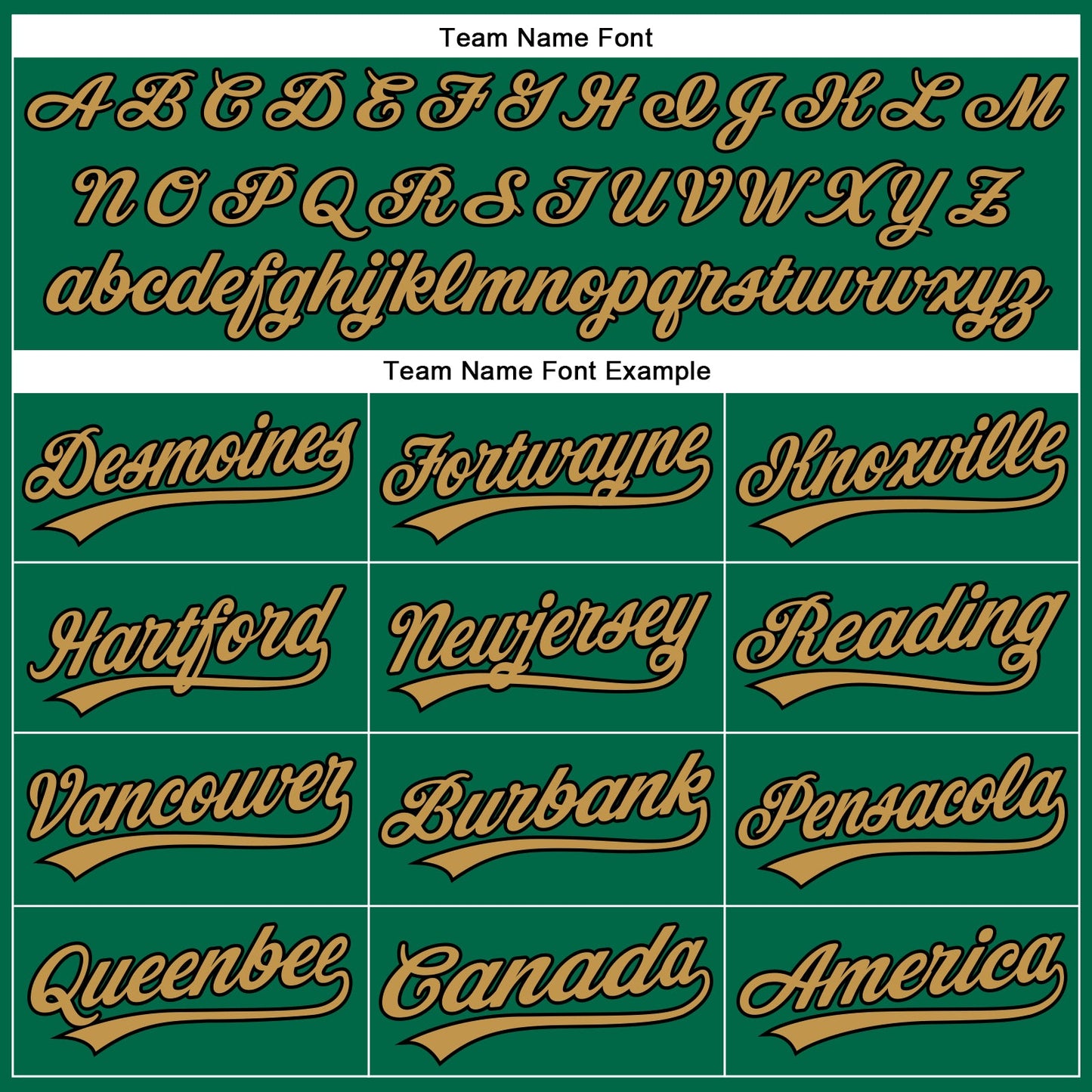 Custom Kelly Green Black Pinstripe Old Gold Authentic Baseball Jersey view 4