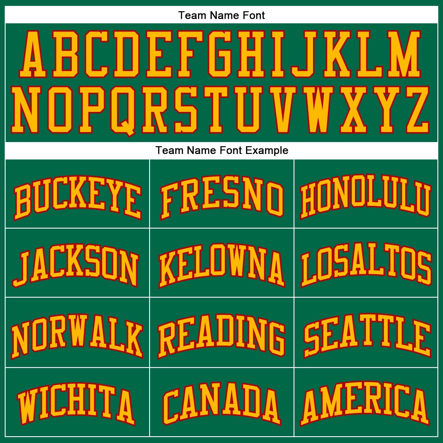 Custom Kelly Green Gold-Red Authentic Throwback Basketball Jersey view 3