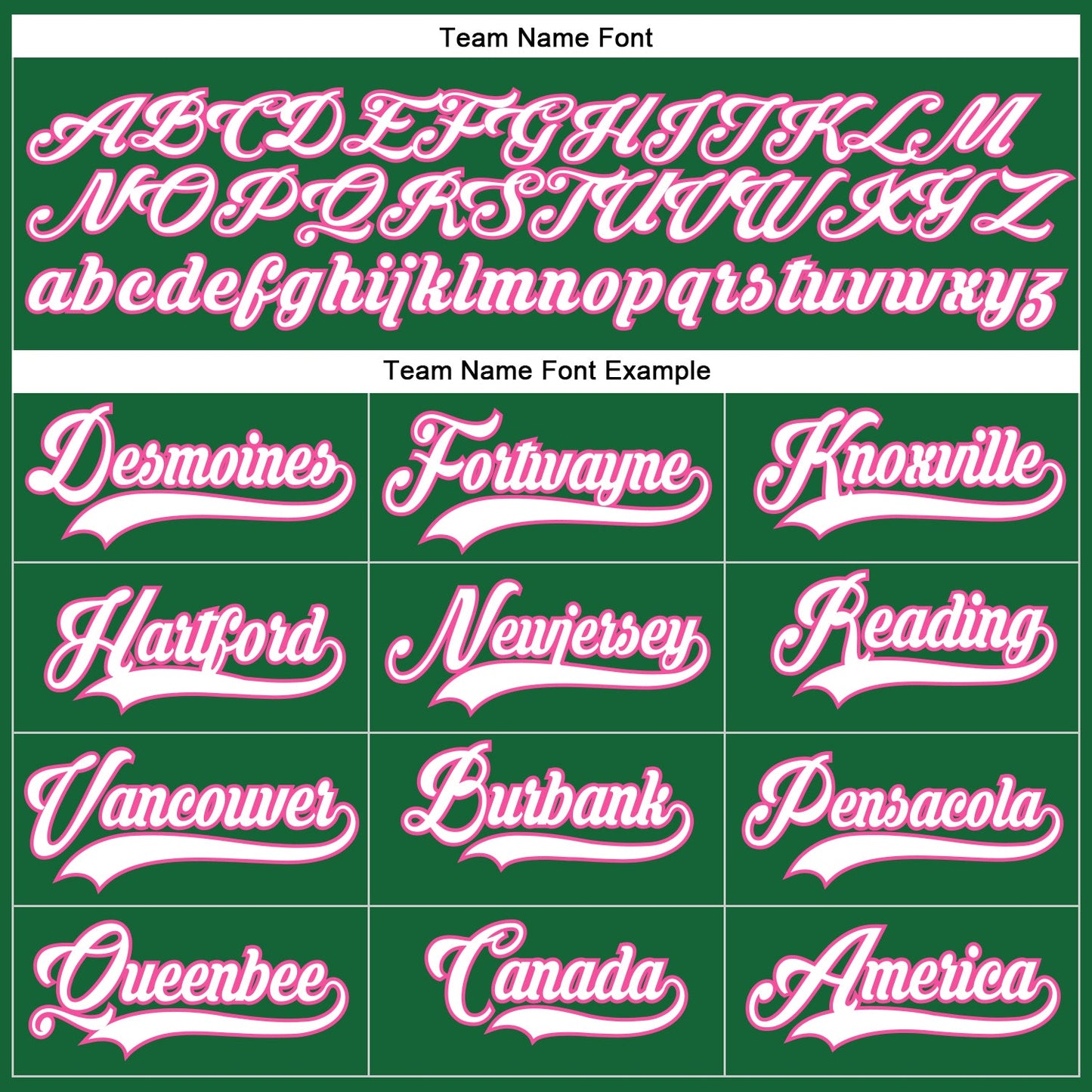 Custom Kelly Green White-Pink Hockey Lace Neck Jersey view 4