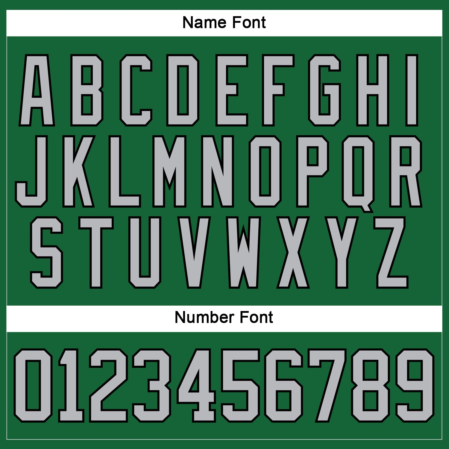 Custom Kelly Green Gray-Black Hockey Lace Neck Jersey view 5