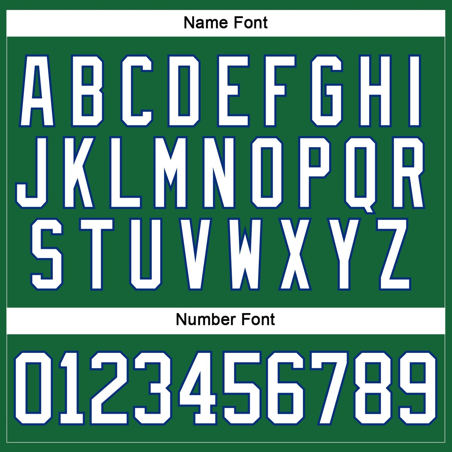Custom Kelly Green White-Royal Hockey Lace Neck Jersey view 5