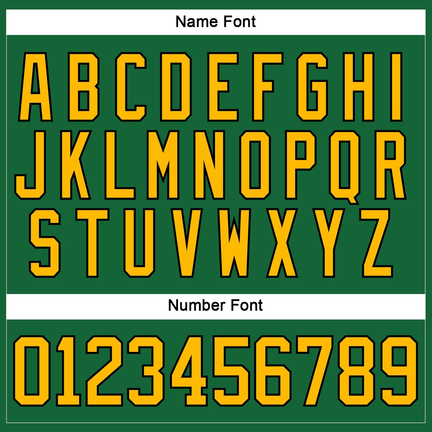 Custom Kelly Green Gold-Black Hockey Lace Neck Jersey view 5