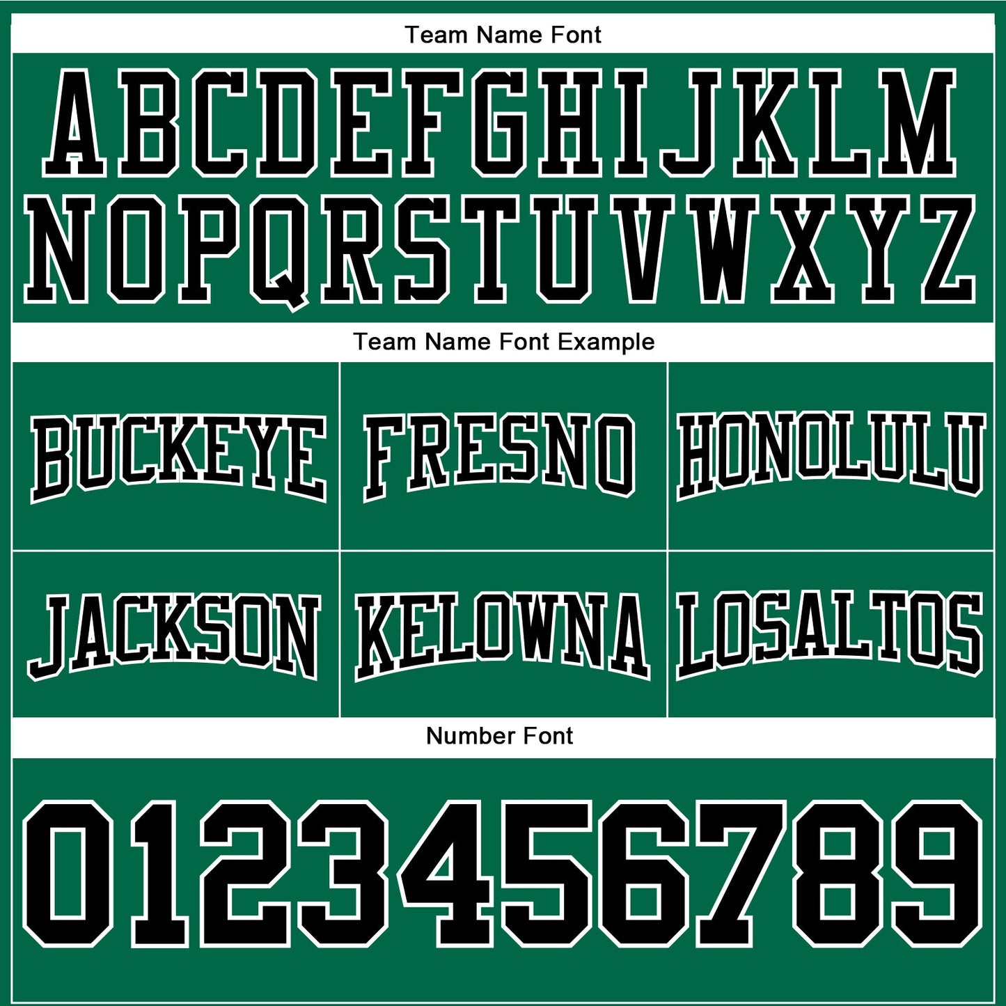 Custom Stitched Kelly Green Black-White Football Pullover Sweatshirt Hoodie view 3